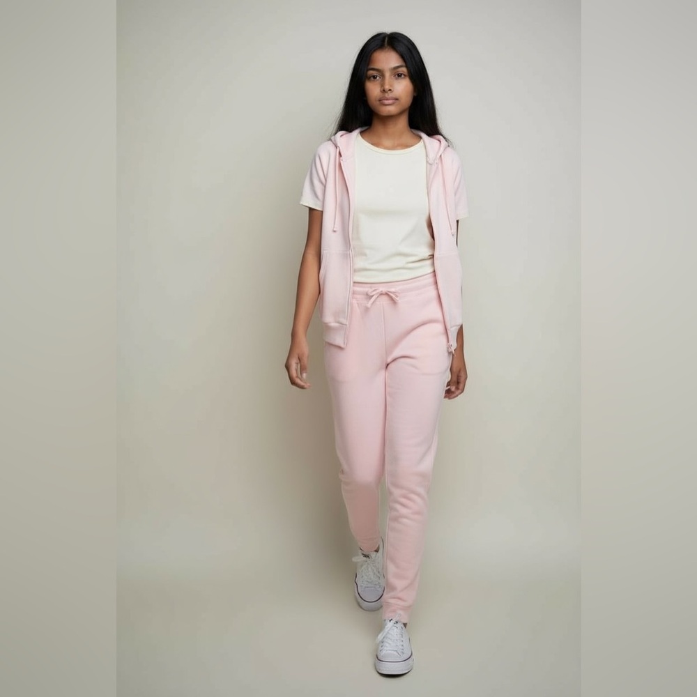 NWT Girls Pink Polo Ralph Lauren Cotton Jogger Leggins Pants Pink 16  XL